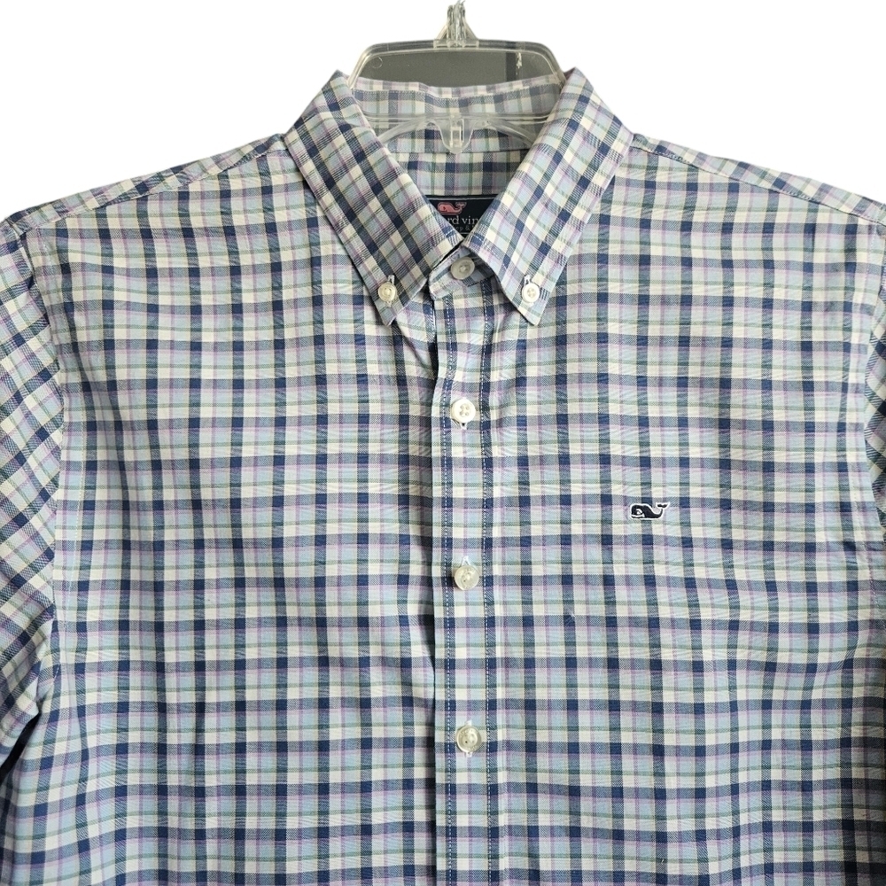 Vineyard Vines Young Mens Whale Shirt Sz‎ XL or Mens Small